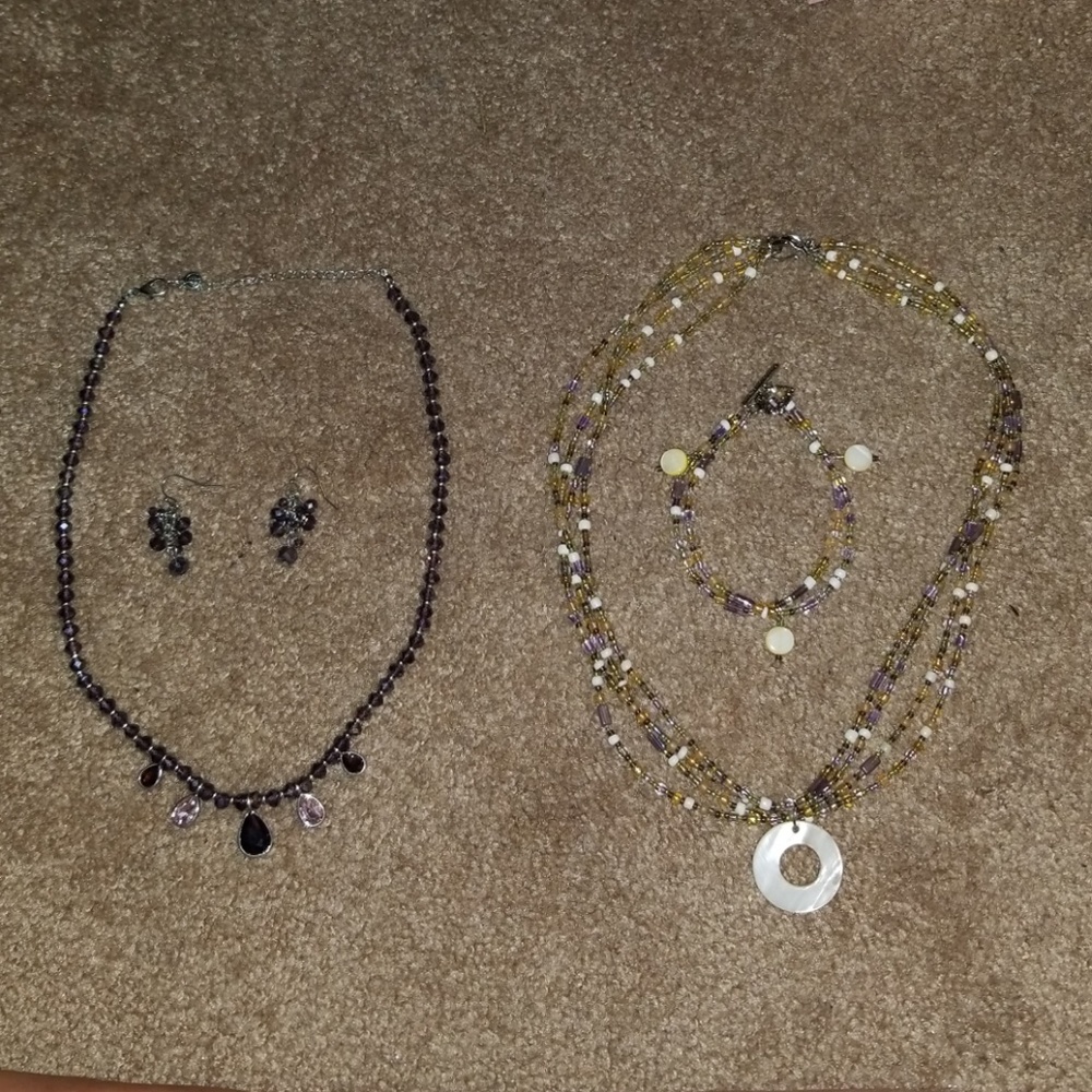 2 Necklace Sets